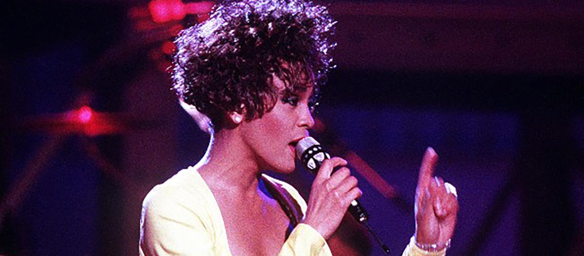 Whitney Houston singing