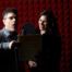 Singing teacher and student in the studio